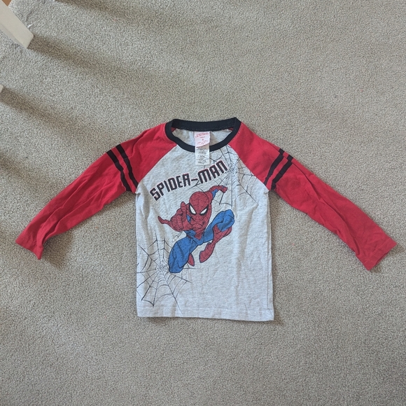 4T Spiderman Long Sleeve Tee - Picture 2 of 4